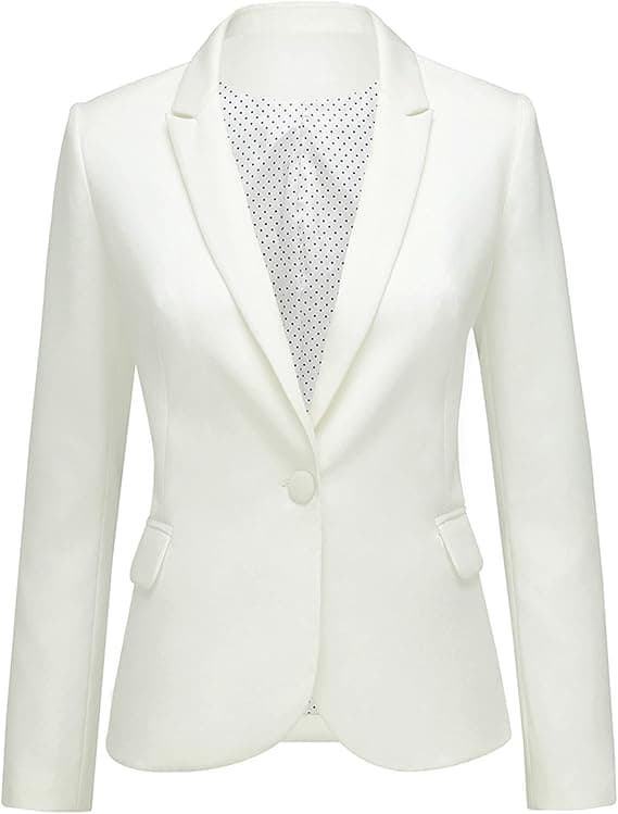 blazer fitted beige