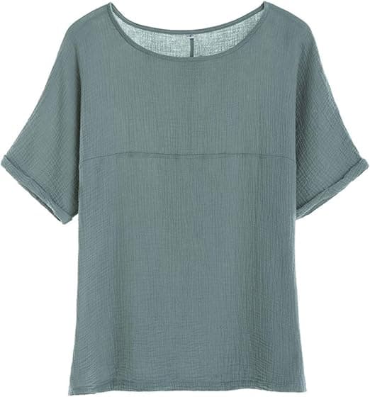 blouse round neckline