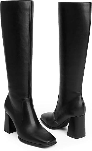 boots tall black